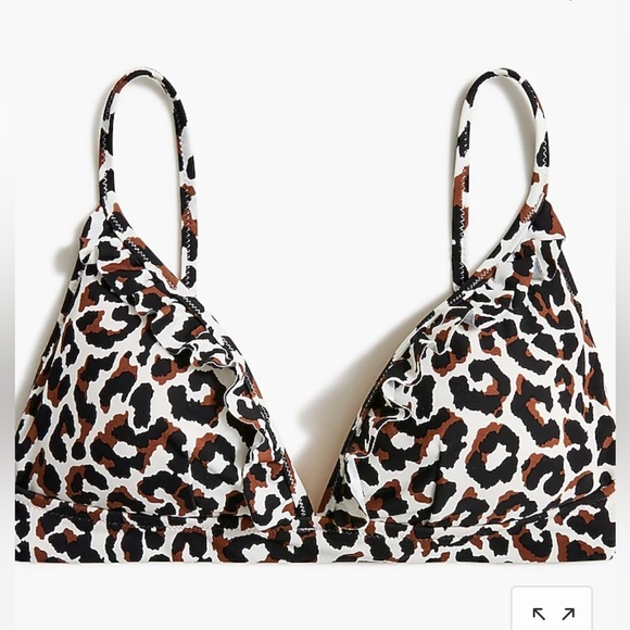 J. Crew Swimsuit Top NWT - Picture 3 of 4